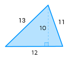 How do you calculate the area of a triangle? 