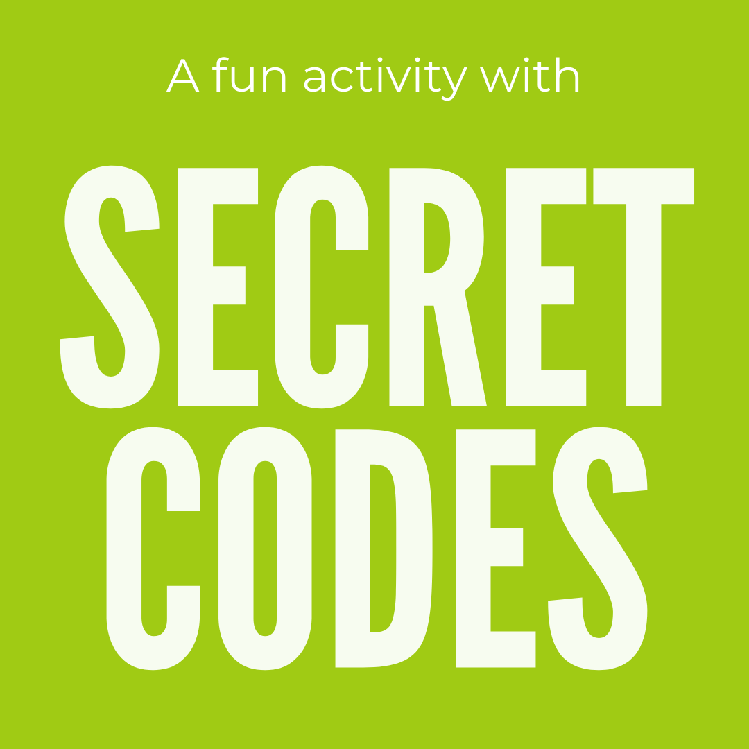 Free math activity with secret codes.