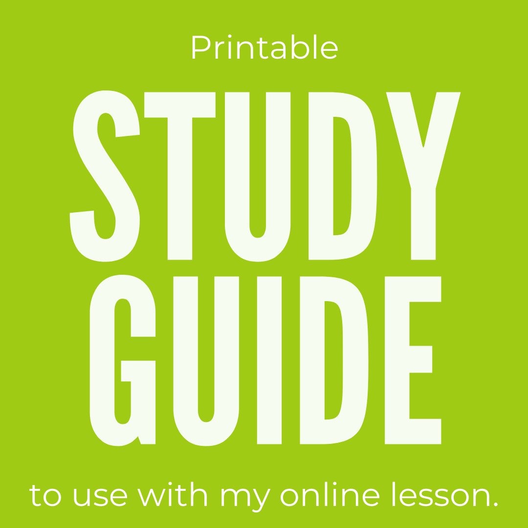 Free math printable study guide.