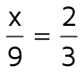 How do you solve a proportion by cross-multiplying?