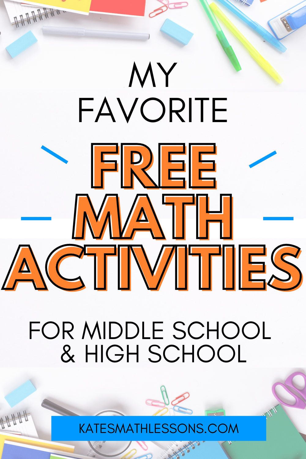 Free Math Resources for Middle School and High School Pre-Algebra Algebra & Geometry Resources Worksheets