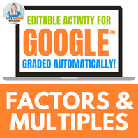 Factors and Multiples Digital Activity for Google