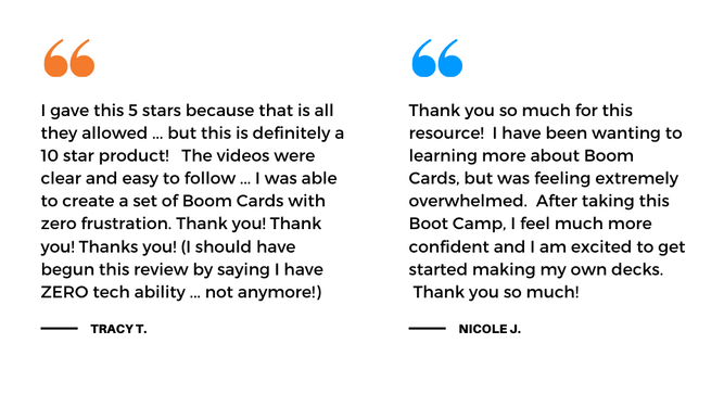 How to Make Boom Cards Course Reviews