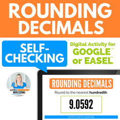 Rounding Decimals to Tenth Hundredth Thousandth Digital Activity for Google distance learning