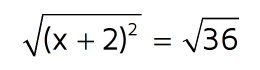 How to solve an equation with a perfect square trinomial.